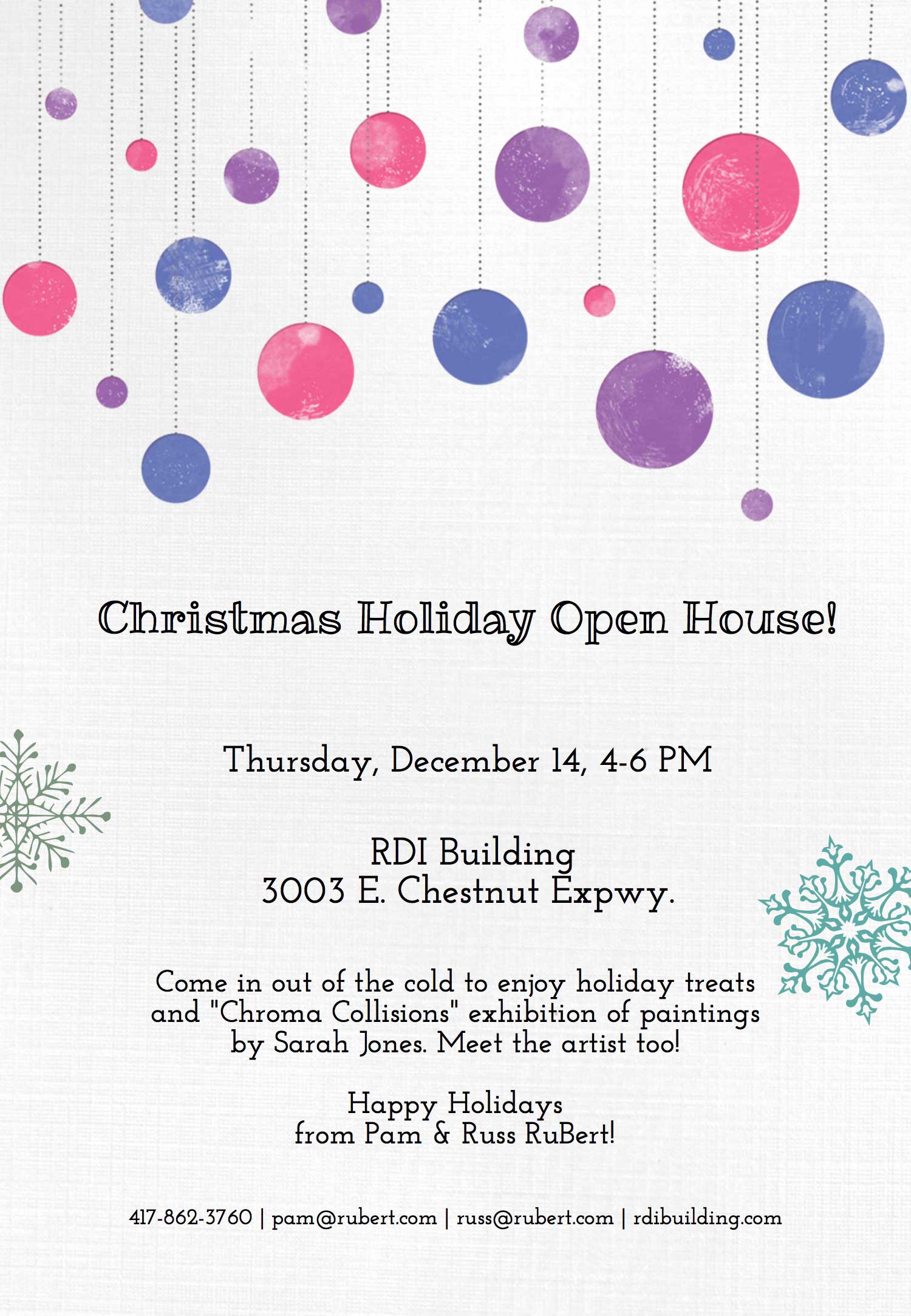 Christmas Holiday Open House